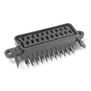 7003 SERIES - SCART CONNECTOR SINGLE PORT WITH BOTH SIDE SCREW HOLE - Chufon Technology Co., Ltd.