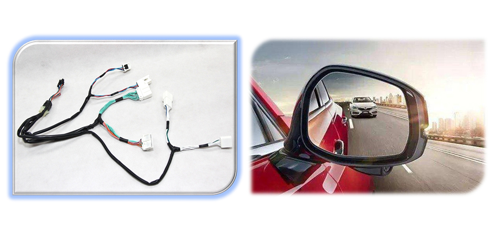 Power mirror harness
