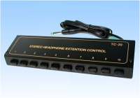 TC-20  - 10 Way stereo headphone distribution  center  - Technolink Enterprise Co.