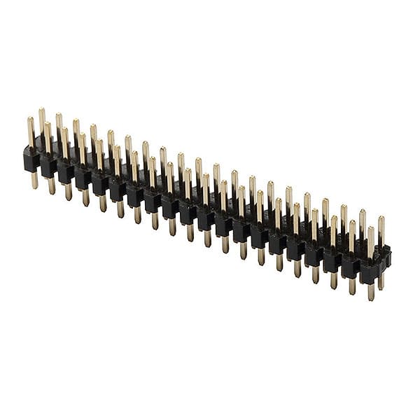 E12 - Pin Header Single & Dual Row Single Body Straight DIP TYPE ( Dual Row: 1.27*2.54mm) - Unicorn Electronics Components Co., Ltd.