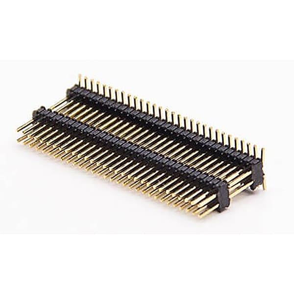 E17 - Pin Header Single & Dual Row Dual Body Vertical SMT TYPE ( Dual Row: 1.27*2.54mm) - Unicorn Electronics Components Co., Ltd.